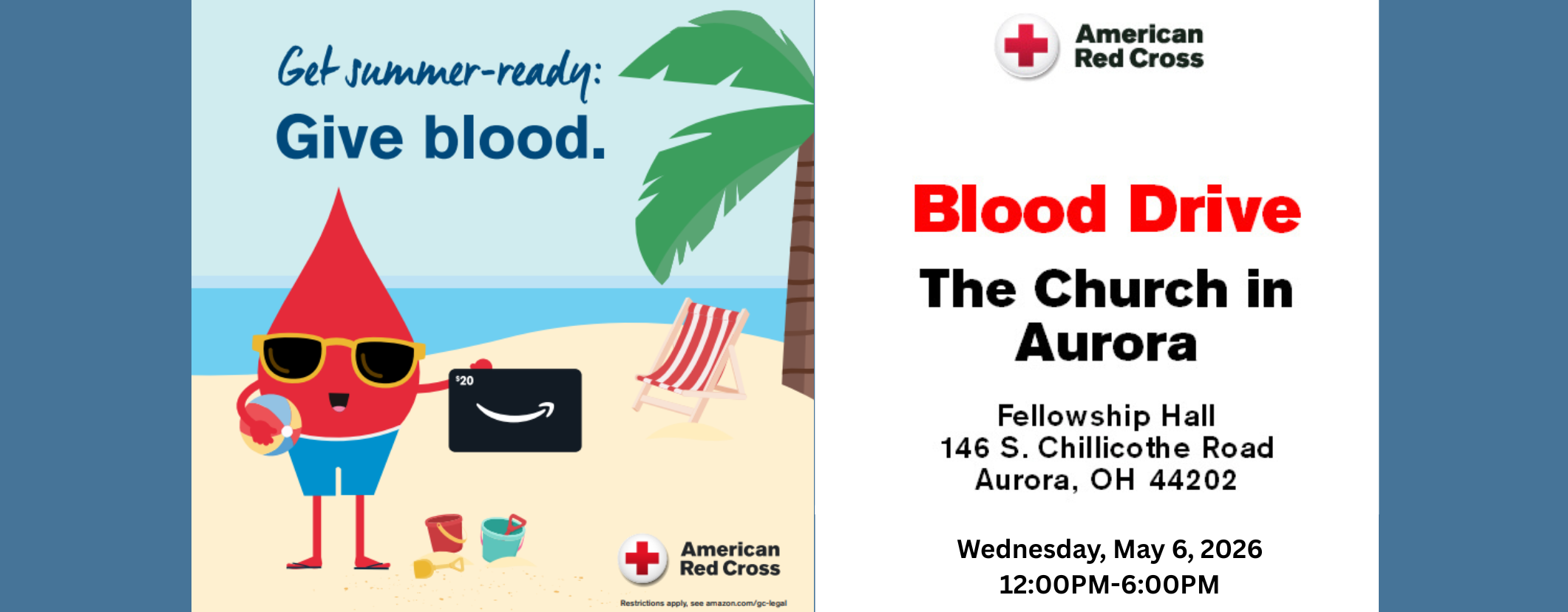Blood Drive May 2026