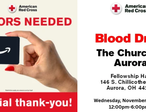 Blood Drive, November 4th